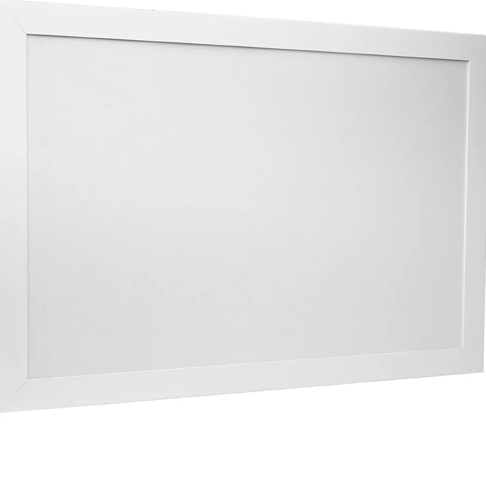 Bulletin*Global Printed Products Excello Global Products Cork Bulletin Board, White Frame, 3' x 2' (EGP-HD-0519)