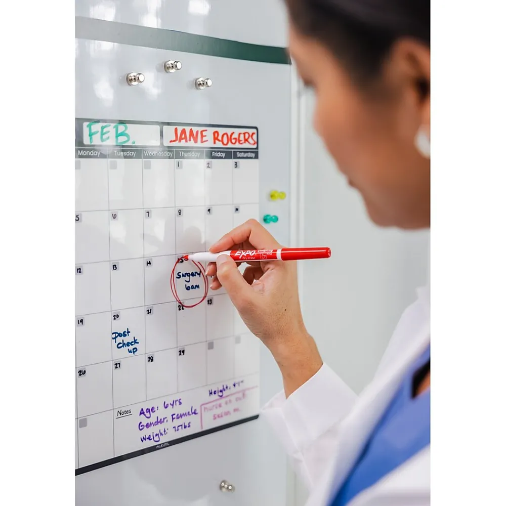 Markers|Expo Dry Erase Marker, Fine Tip, Black (86001)