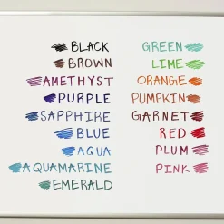 Markers|Expo Dry Erase Markers, Chisel Tip, Assorted, 8/Pack (80678)
