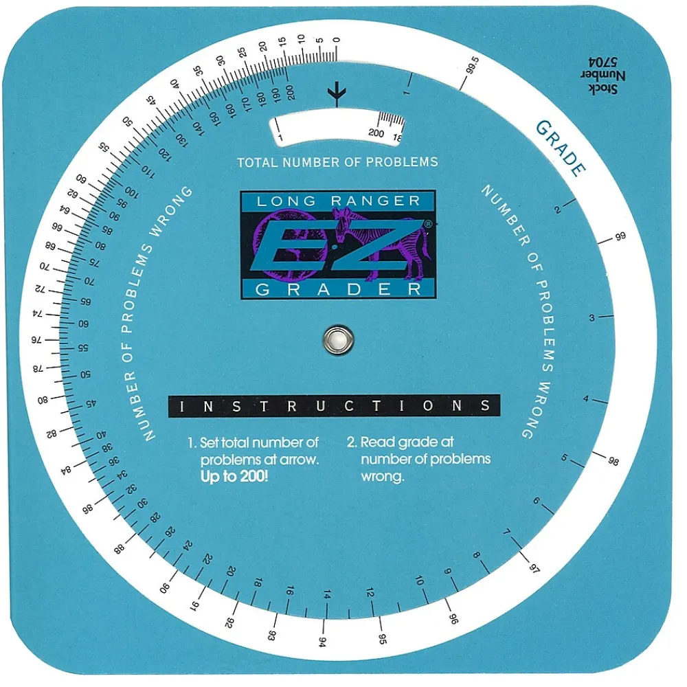 Grade Books*E-Z Grader Long-Ranger Grading Tool, Pack of 3 (EZ-5704-3)