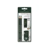 Pencils|Faber-Castell 9000 Jumbo Set Wooden Pencils, No. 1 Soft Lead, 4/Pack (119398)