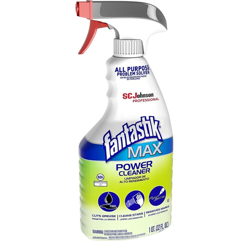 Max Power All-Purpose Cleaner and Degreaser, Light Scent, 32 Oz. (323563EA)<Fantastik Clearance