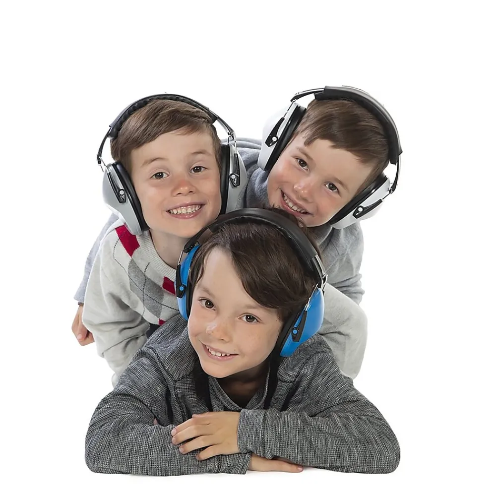 Noise Canceling Over-Ear Protective Earmuffs, Gray (MNO4063200)<FDMT New