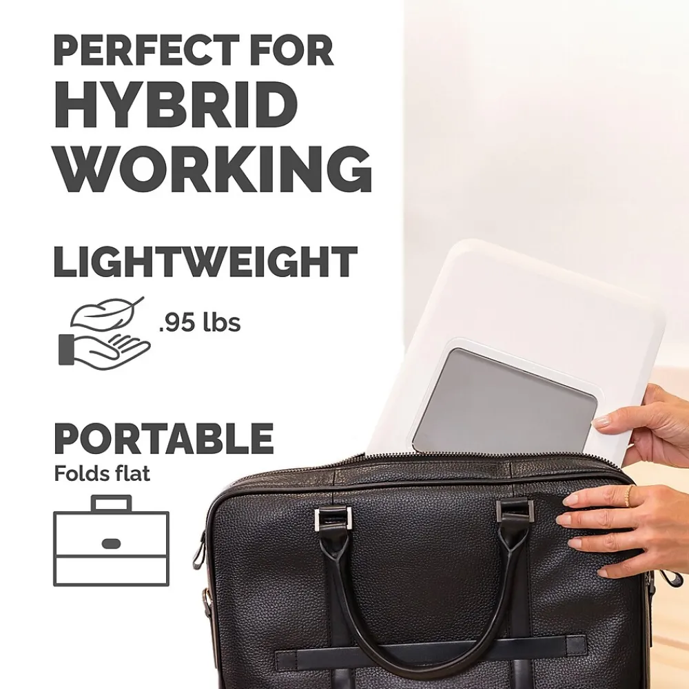 Breyta Collection 9.25" x 10.55" Adjustable Plastic Laptop Stands, (100098501)<Fellowes Hot