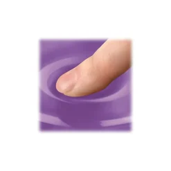New Fellowes Crystals Gel Wrist Rest, Non-Skid Base, (91437) Purple