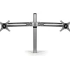 Fellowes Lotus Adjustable Monitor Arm, Up to 27", Silver (8042901)