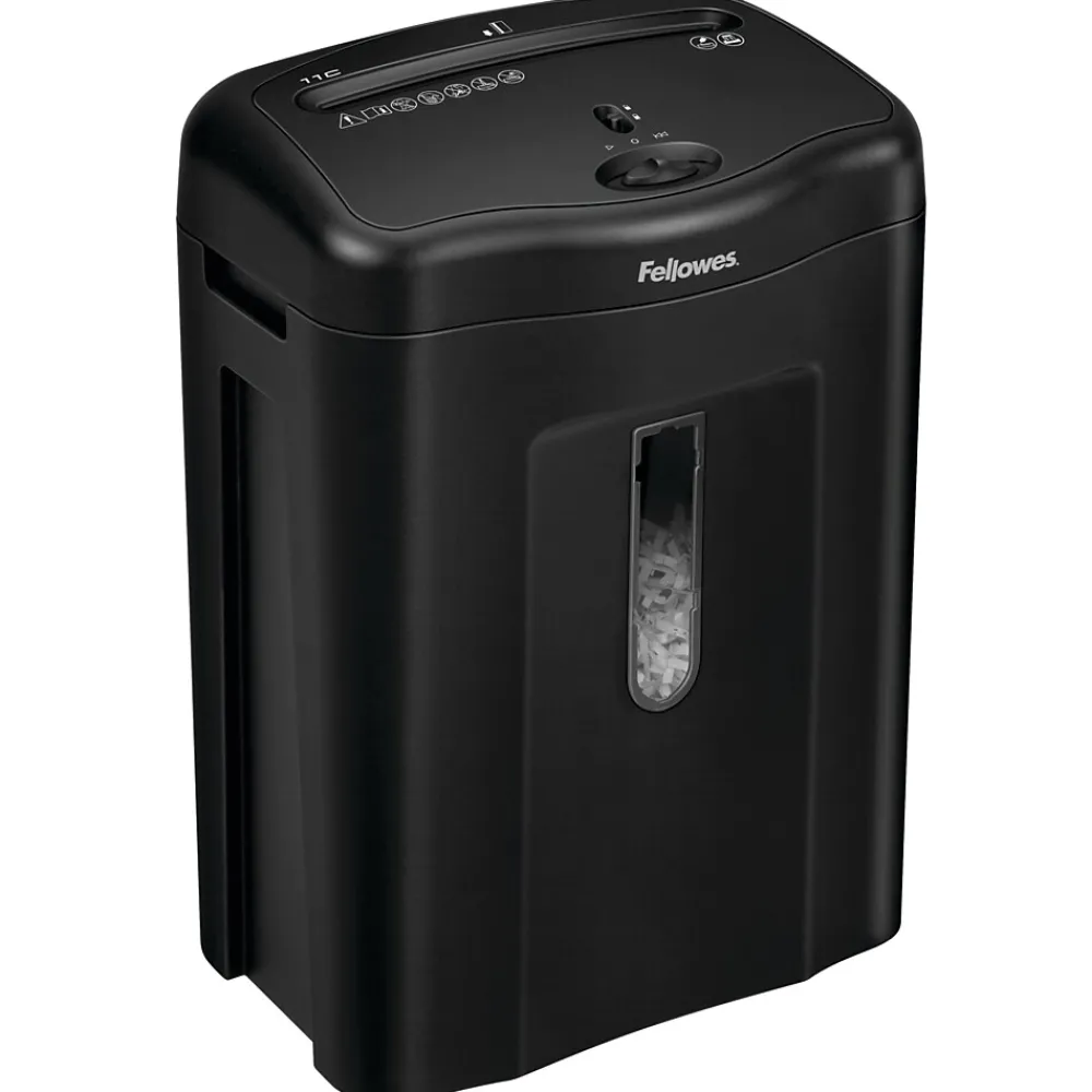 Fellowes Powershred 11C 11-Sheet Cross-Cut Personal Shredder (4350001)