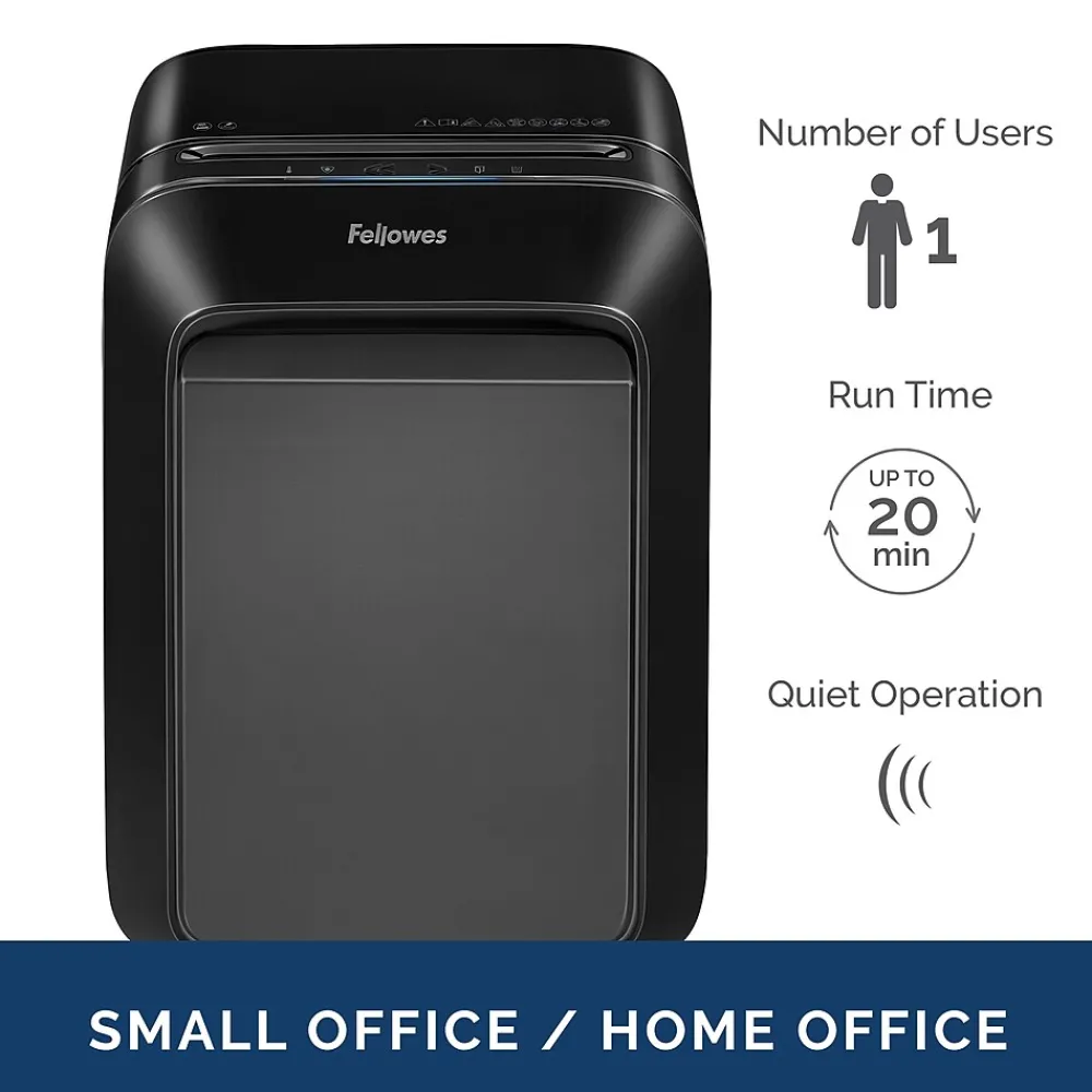 Best Fellowes Powershred LX180 16-Sheet Cross Cut Personal Paper Shredder (FEL5501601)