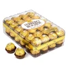 Ferrero Rocher Diamond Box Hazelnut Milk Chocolate Pieces, 48/Box (241-00015)