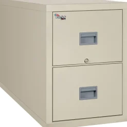 File Cabinets*FireKing Patriot 2-Drawer Vertical File Cabinet, Legal, Putty, 20 13/16"W (2P2131CPAI)