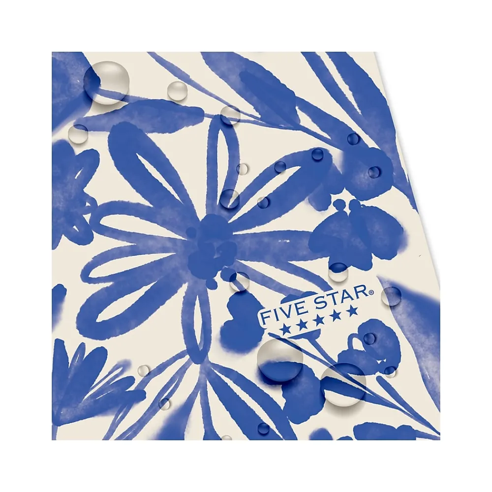 Subject Notebooks|Five Star Soft Petals 1-Subject Notebooks, 8.5" x 11", College-Ruled, 80 Sheets, Assorted Colors, 2/Pack (820331)