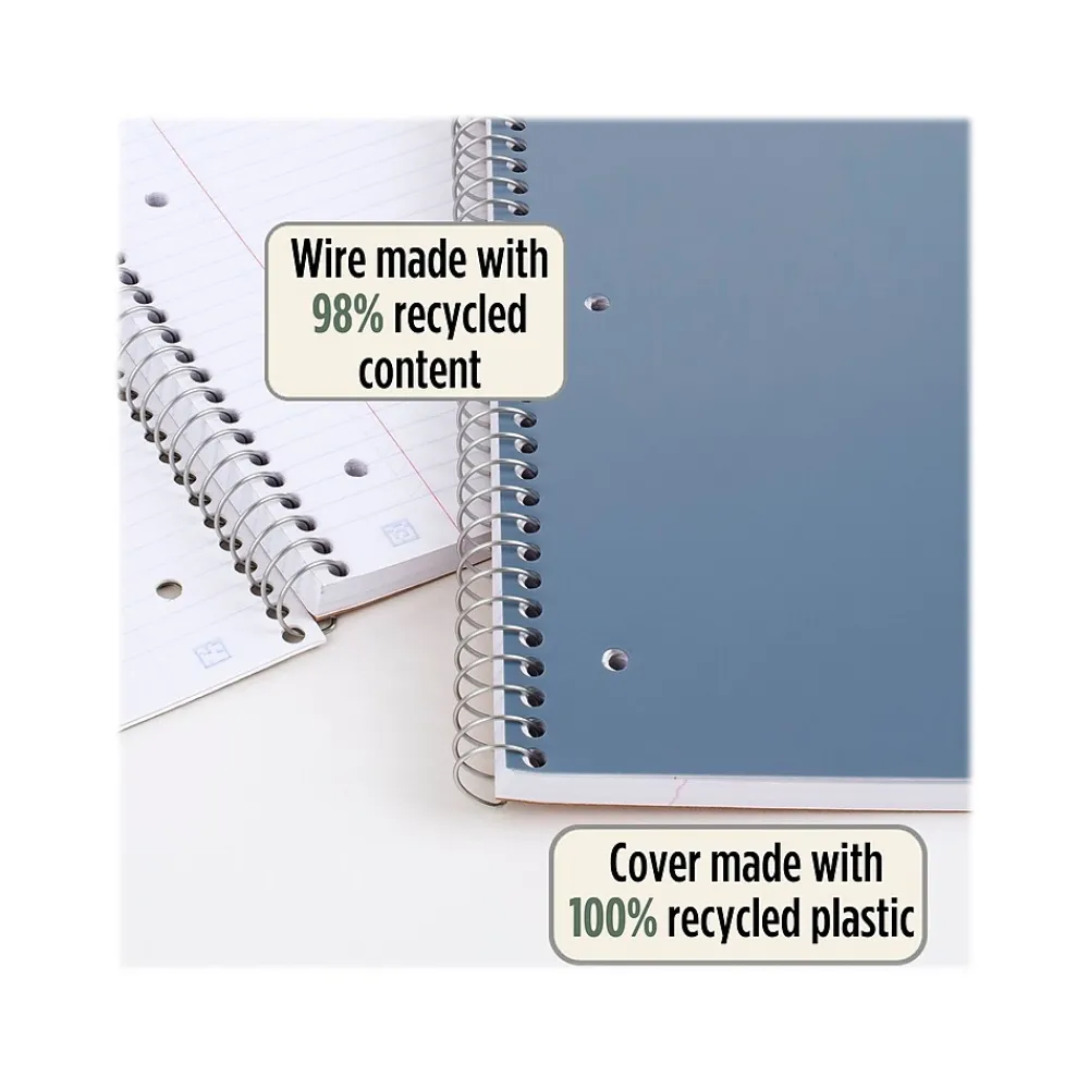 Subject Notebooks|Five Star 1-Subject Notebooks, 8.5" x 11", College Ruled, 100 Sheets, Each (820053-22)