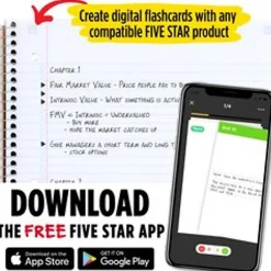 Subject Notebooks|Five Star 1-Subject Notebooks, 8.5