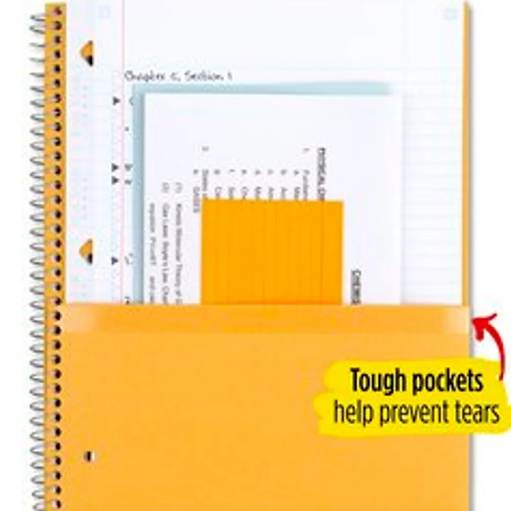 Subject Notebooks|Five Star 1-Subject Notebooks, 8.5" x 11", College Ruled, 100 Sheets (06206/08076) Assorted