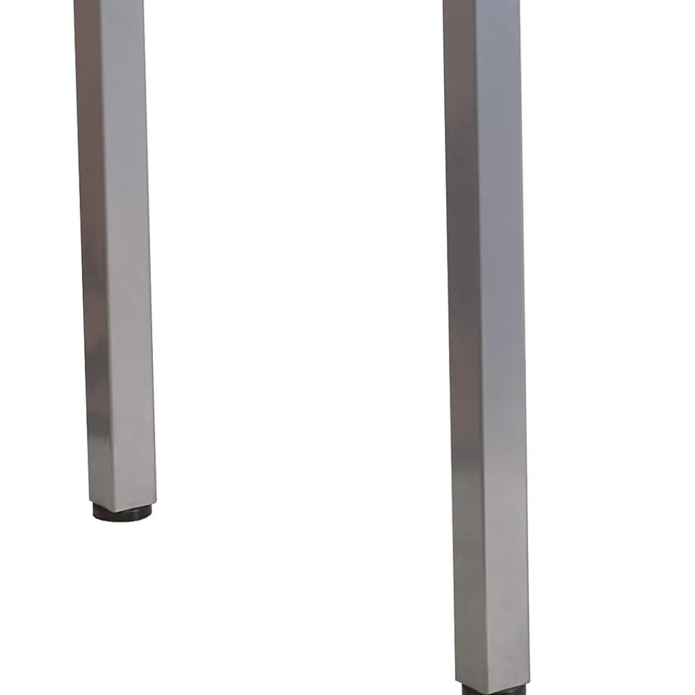 Computer Desks*Flash Furniture 47" Glass Glass Computer Desks Clear/Silver (NANYLCD1219)