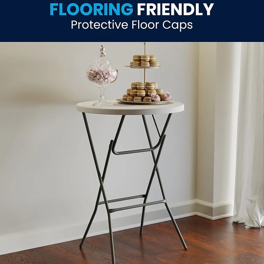 Folding Tables*Flash Furniture Elon Folding Table, 31.25" x 31.25", Granite White (DADYCZ80R2BAR)