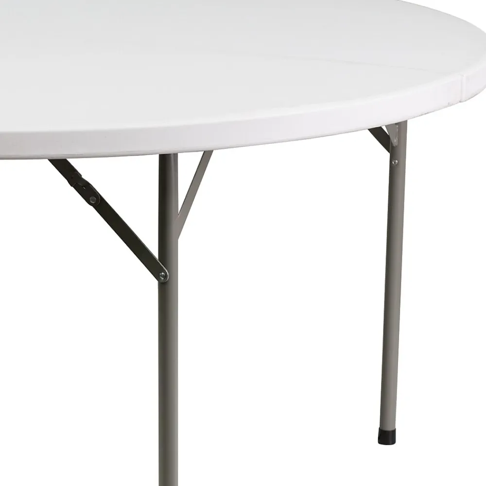 Folding Tables*Flash Furniture Elon Folding Table, 60.75" x 60.75", Granite White (DADYCZ1GW)