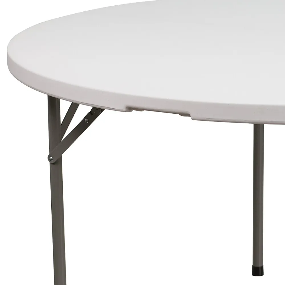 Folding Tables*Flash Furniture Elon Folding Table, 60.75" x 60.75", Granite White (DADYCZ1GW)