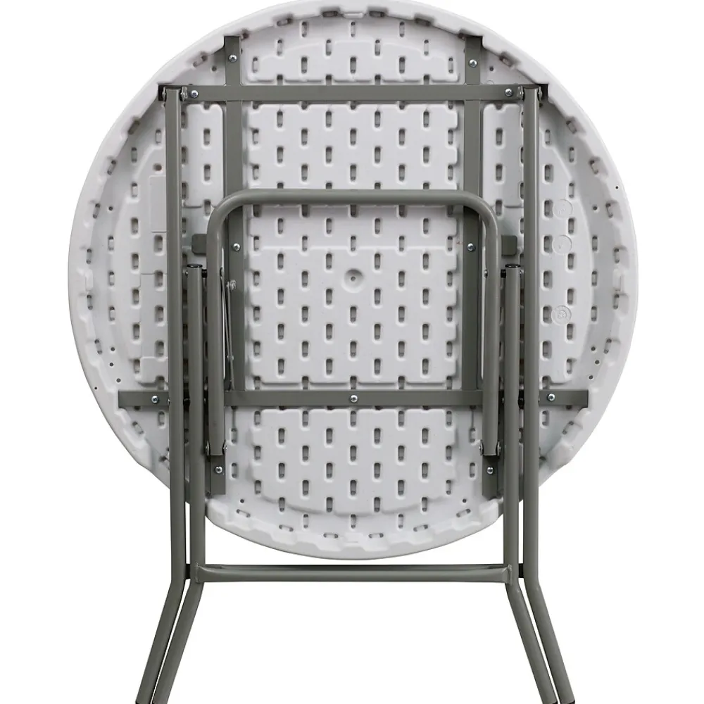 Folding Tables*Flash Furniture Elon Folding Table, 31.5" x 31.5", Granite White (DADYCZ80RGW)