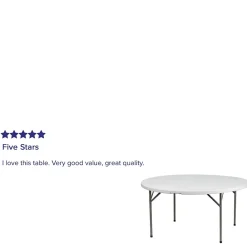Folding Tables*Flash Furniture Elon Folding Table, 60