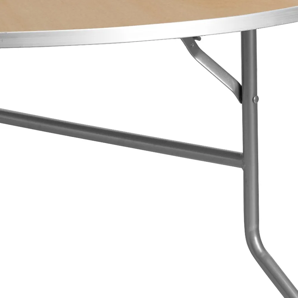 Folding Tables*Flash Furniture Fielder Folding Table, 60" x 60", Birchwood (XA60BIRCHM)