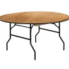 Folding Tables*Flash Furniture Furman Folding Table, 60" x 60", Natural (YTWRFT60TBL)
