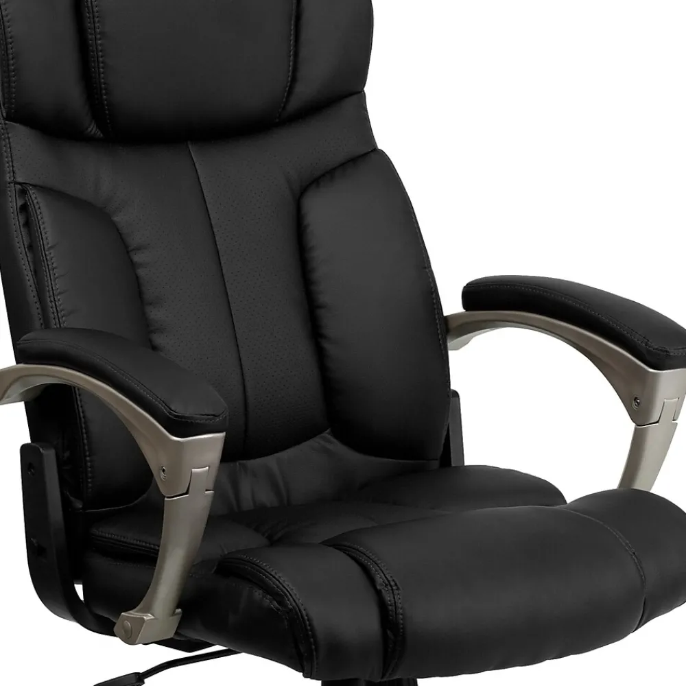 Office Chairs*Flash Furniture Hansel Ergonomic LeatherSoft Swivel High Back Folding Executive Office Chair, Black (BT9875H)