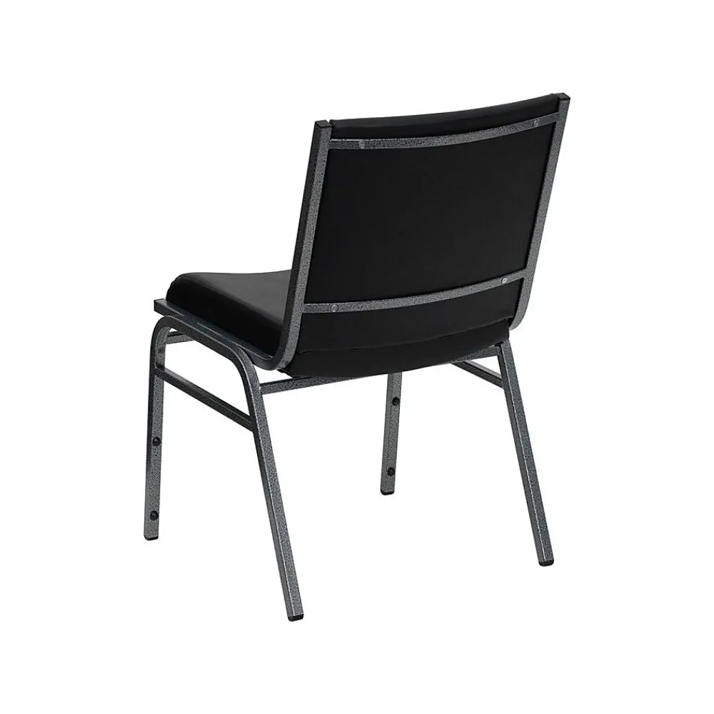 Folding & Stacking*Flash Furniture HERCULES™ Vinyl Heavy Duty Stack Chair, Black, 40/Pack (40XU60153BKVYL)