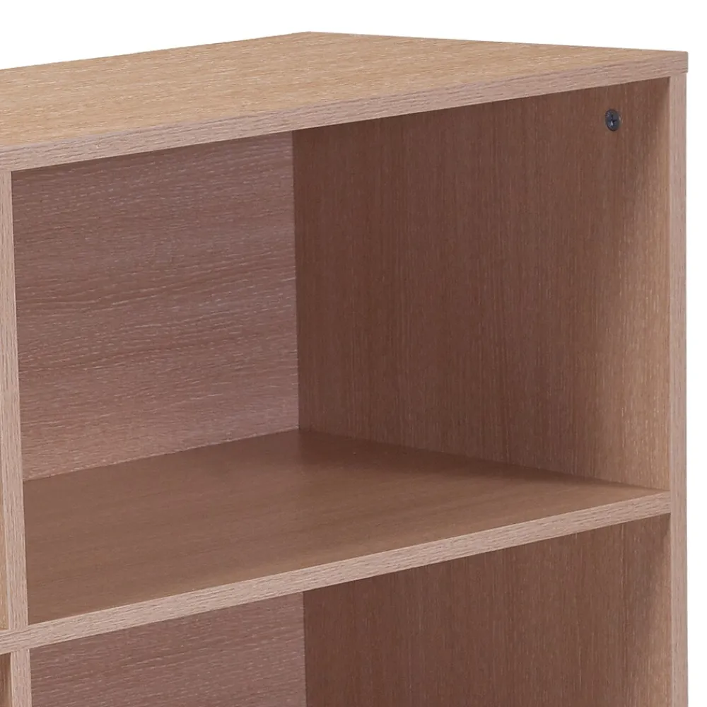 Bookcases*Flash Furniture HERCULES Series 29.5"H 4-Shelf Bookcase, Oak Laminate (NANJH1764)