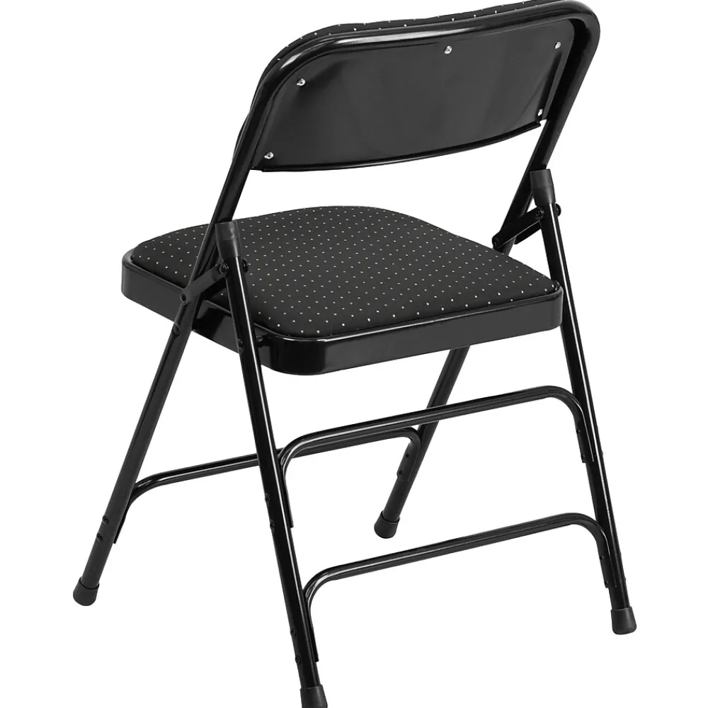 Folding & Stacking*Flash Furniture HERCULES Series Fabric Banquet/Reception Chair, Black, 2/Pack (2AWMC309AFBLK)
