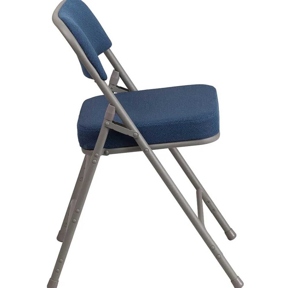 Folding & Stacking*Flash Furniture HERCULES Series Fabric Folding Chair, Navy, 2/Pack (2AWMC320AFNVY)