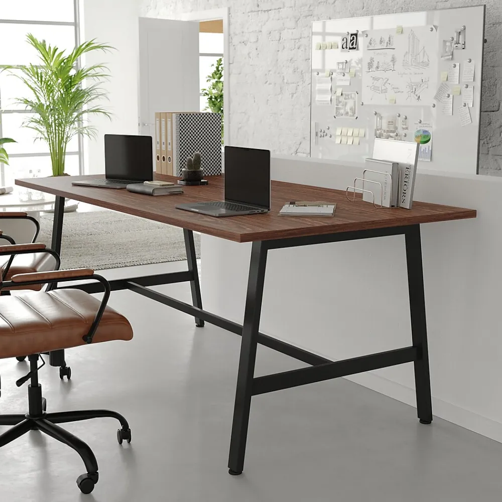 Conference Room Tables*Flash Furniture Redmond 72"W x 36"D Conference Table, Laminate, Walnut (MTM7236WLTABF)