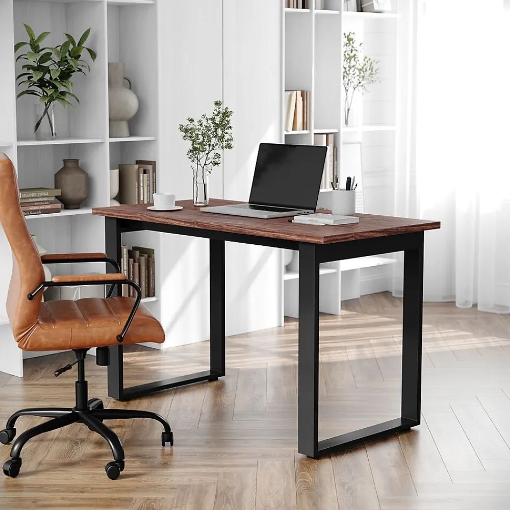 Conference Room Tables*Flash Furniture Redmond 48"W x 24"D Conference Table, Laminate, Walnut (MTM4824WLTUBF)