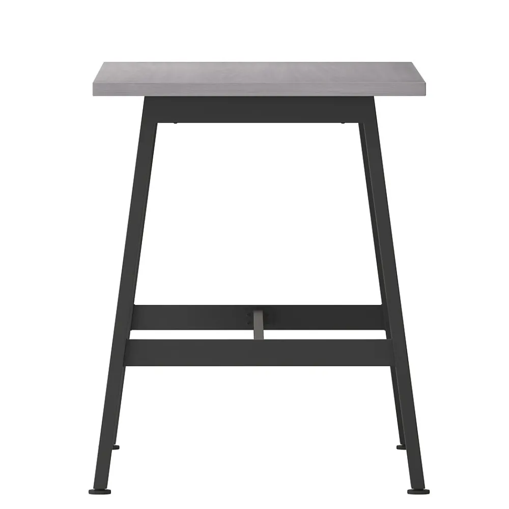 Conference Room Tables*Flash Furniture Redmond 48"W x 24"D Conference Table, Laminate, Gray Oak (MTM4824LTGRYABF)