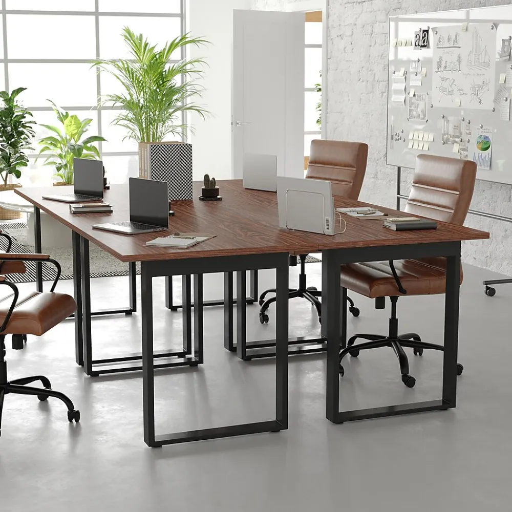 Conference Room Tables*Flash Furniture Redmond 48"W x 30"D Conference Table, Laminate, Walnut (MTM4830WLTUBF)