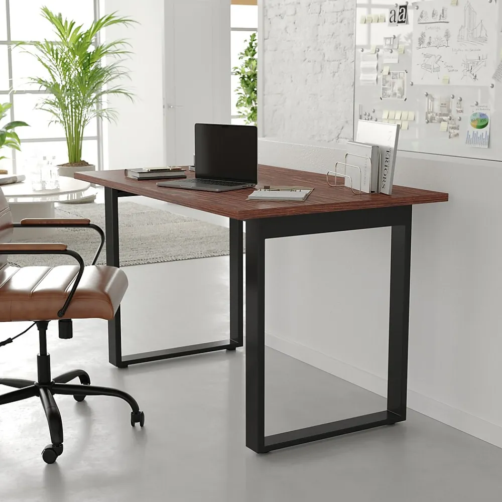 Conference Room Tables*Flash Furniture Redmond 48"W x 30"D Conference Table, Laminate, Walnut (MTM4830WLTUBF)