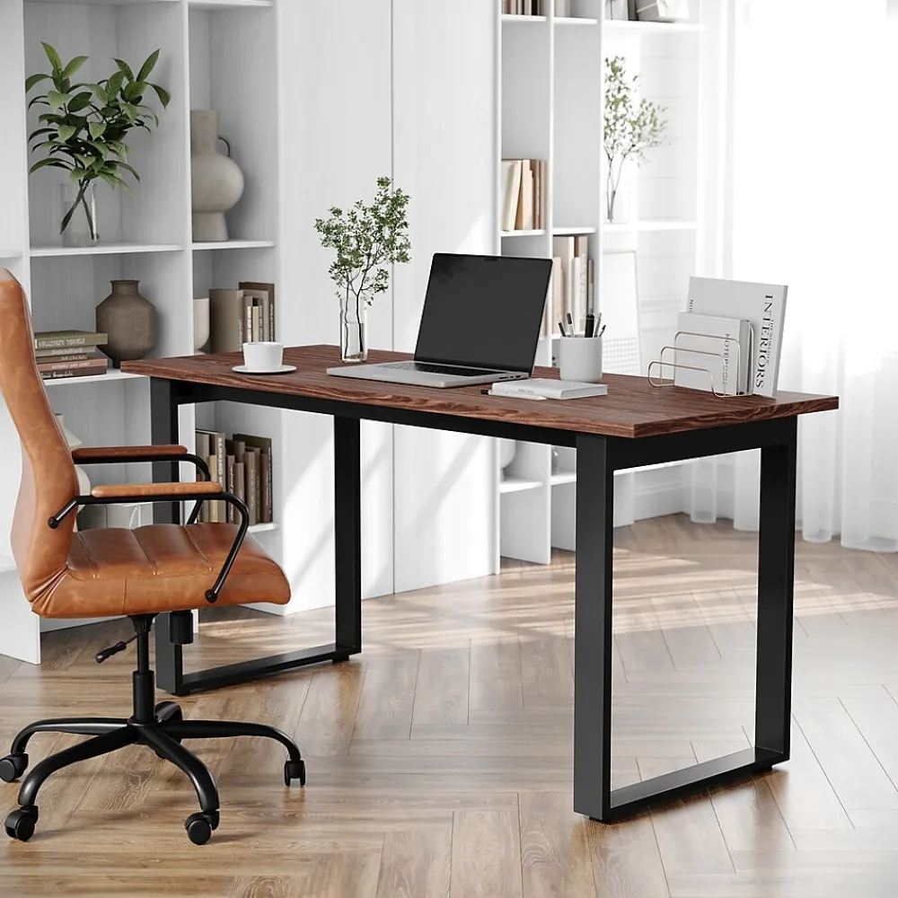 Conference Room Tables*Flash Furniture Redmond 60"W x 24"D Conference Table, Laminate, Walnut (MTM6024WLTUBF)