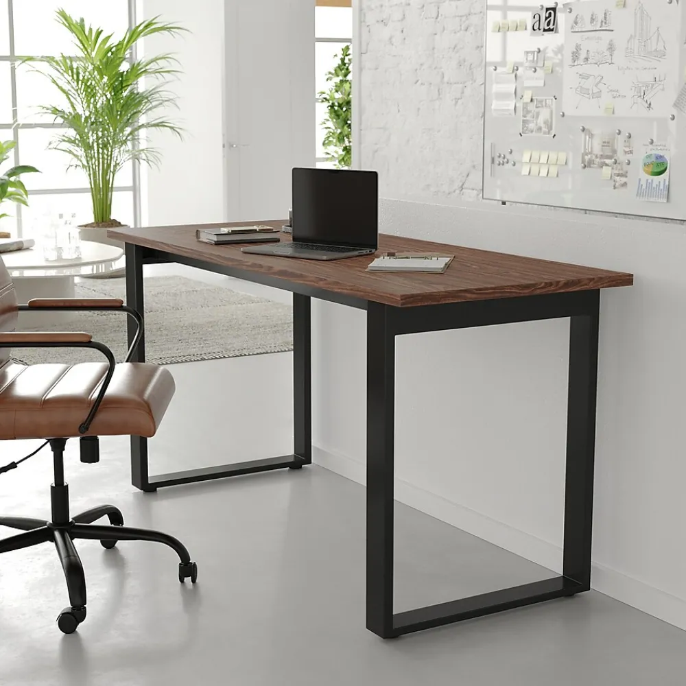 Conference Room Tables*Flash Furniture Redmond 60"W x 24"D Conference Table, Laminate, Walnut (MTM6024WLTUBF)