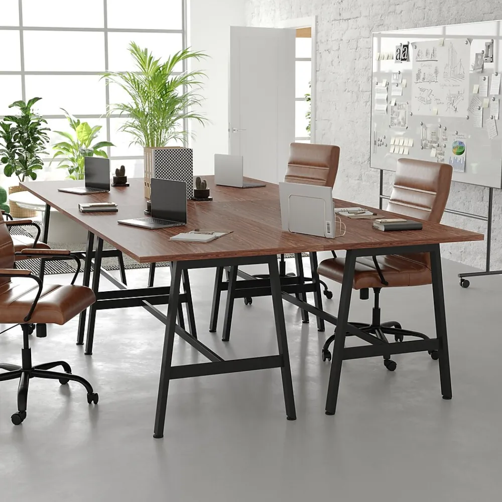 Conference Room Tables*Flash Furniture Redmond 60"W x 30"D Conference Table, Laminate, Walnut (MTM6030WLTABF)