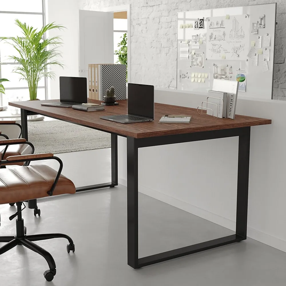 Conference Room Tables*Flash Furniture Redmond 72"W x 36"D Conference Table, Laminate, Walnut (MTM7236WLTUBF)