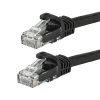 Monoprice FLEXboot Series Cat5e 24AWG UTP Ethernet Network Patch Cable, 25ft Black