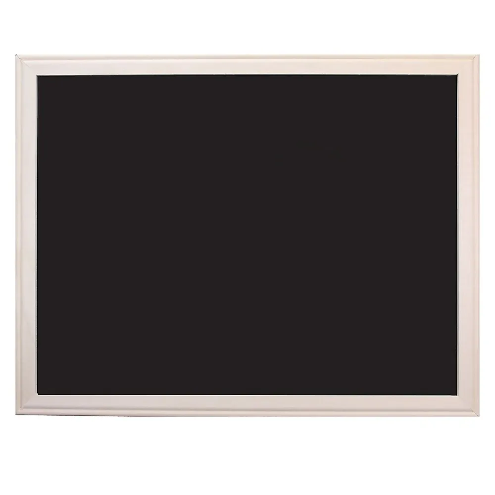 Dry Erase*Flipside Dry-Erase Blackboard, Wood Frame, 24" x 36" (17930)