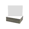 Dry Erase*Flipside Magnetic Mobile Dry-Erase Whiteboard, 0.75' x 1', 24/Pack (12477)