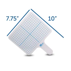 Dry Erase*Flipside Two Sided Rectangular Dry Erase Whiteboard Set, 7.75" x 10", 12/Set (FLP18125)