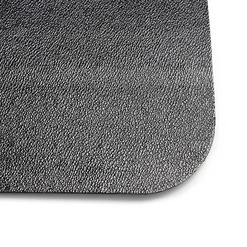 Chair Mats*Floortex Advantagemat Hard Floor Chair Mat, 48" x 60", Black Vinyl (FR124860HEBV)