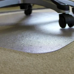 Chair Mats*Floortex Ecotex BioPlus Carpet Chair Mat, 46" x 60", Clear Bio Based Polycarbonate (NRCMFLBG0004)