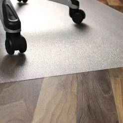 Chair Mats*Floortex Ecotex BioPlus Hard Floor Chair Mat, 45" x 53", Clear Bio Based Polycarbonate (NRCMFLBS0003)