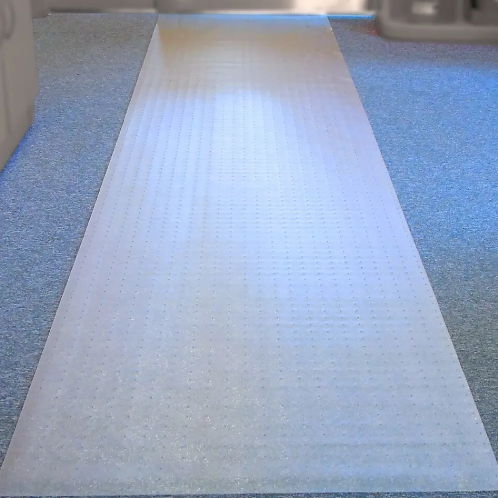 Cleartex Floortex® Long & Strong® Runner 48" x 12ft Rectangular Runner for Carpets up to 3/8", Vinyl (FRR114812EV)
