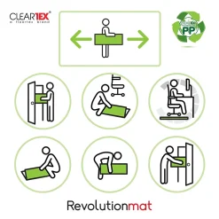 Chair Mats*Floortex Revolutionmat Carpet Chair Mat, 46