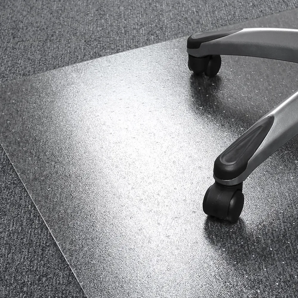 Chair Mats*Floortex Ultimat Carpet Chair Mat, 60" x 79", Clear Polycarbonate (FR1115020023ER)